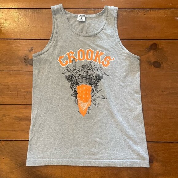 Crooks & Castles Grey Tank Top - Picture 5 of 7